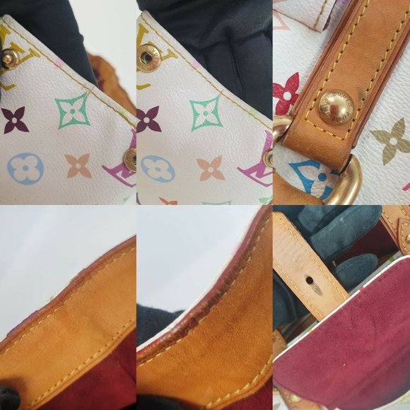 LOUIS VUITTON Aurelia GM Monogram Multicolor Blanc M40100 - Picture 12 of 12